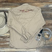 Tan western snap-up - Image 4