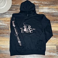 Rose gold barrel hoodie
