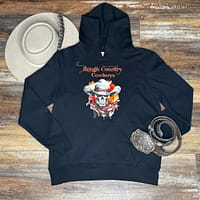 Black skeleton hoodie