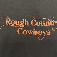 OG Rough country cowboys black hoodie - Image 2