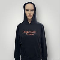 OG Rough country cowboys black hoodie - Image 3