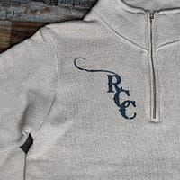 3/4 zip fleece sweater - Image 2