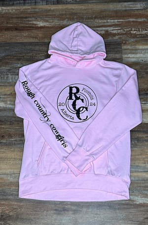 Pink RCC bullet hoodie